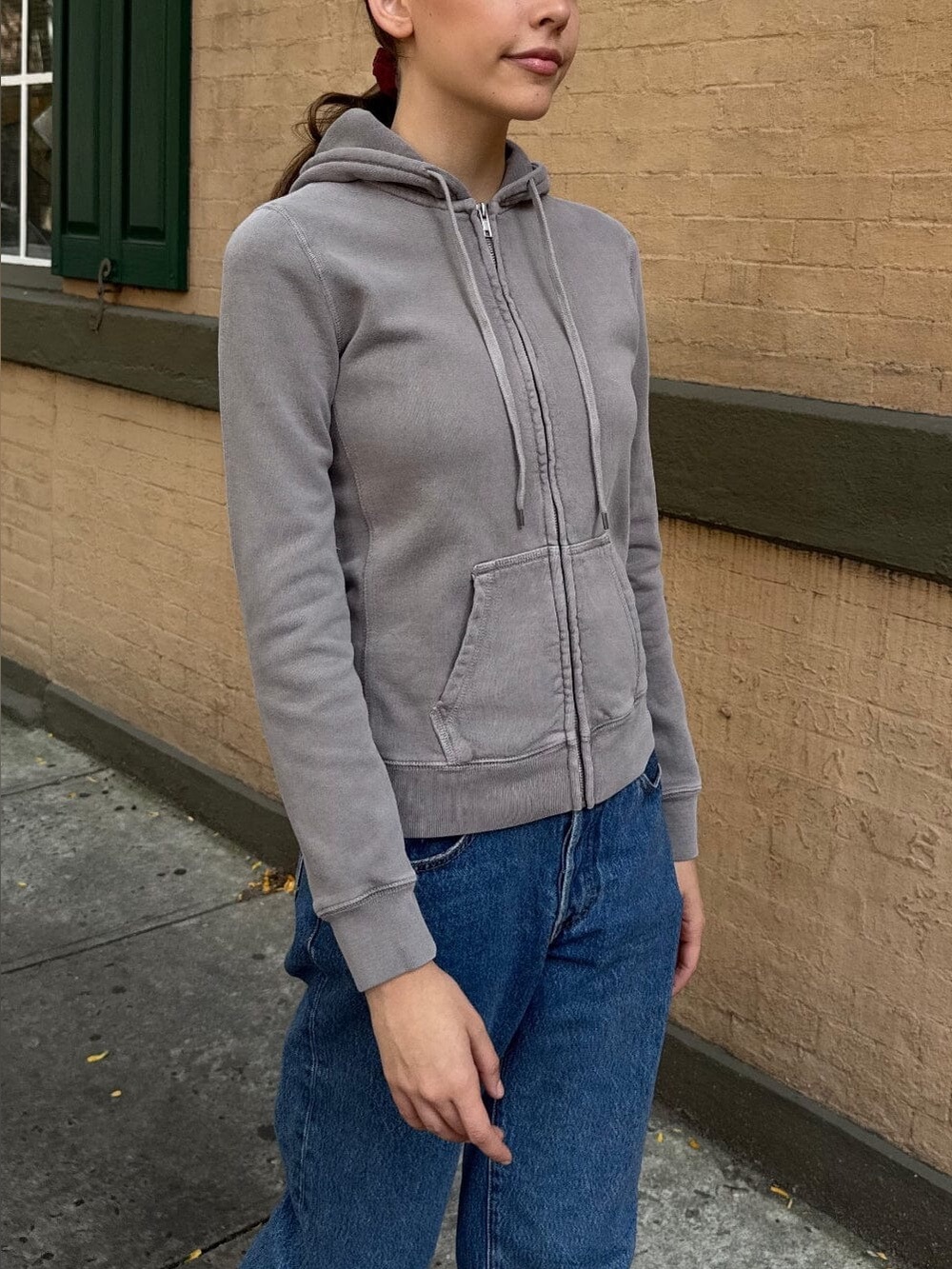 brandy melville zip up